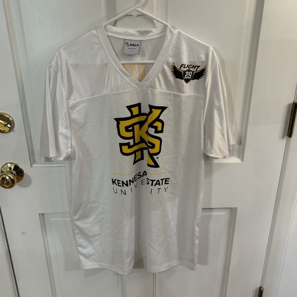 Kennesaw University #29 Football Jersey Halo Size Large Flight